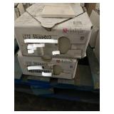 Daltile 4x4 Inch White Ceramic Tiles, 2 Boxes