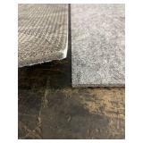 Lot of 100 Commercial Carpet Tiles with Geometric Pattern