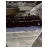 99.75 Square Feet of Home Decorators Larkmead Oak 12mm Waterproof Laminate Wood Flooring
