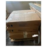 3 Tarkett Colormatch Wall Base Rolls 4 in x 120 ft Fudge