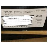 Box of 10 Plus a Partial Box of Coastal Skies Mosaic Tile Sheets 11.75 x 11.875 Inches