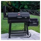 *Legs are missing*Char-Griller Grand Champ Charcoal Grill and Smoker with 1200 sq in Cooking Area