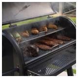 *Legs are missing*Char-Griller Grand Champ Charcoal Grill and Smoker with 1200 sq in Cooking Area