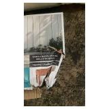 Wooden Plant Ladder Stand and Mini Raised Planter Set