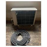 Split Type Air Conditioner Outdoor Unit with Line Set