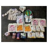 Baby Care Bundle with Swaddles, Pants, Breastshields, Sippy Cup, and More