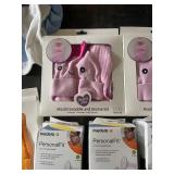 Baby Care Bundle with Swaddles, Pants, Breastshields, Sippy Cup, and More