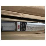 Delta Glue-Up Wall Set, Foremost Acrylic Shower Base, and Brushed Nickel Shower Door Lot