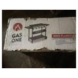 Gas One Iron Plancha 4 Burner Propane Flat Top Griddle Grill