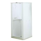 Lot of 2 Mustee Durastall Free Standing Shower Stalls Model 68 32x32 Standard Base