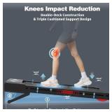 Trailviber Treadmill with 9-Level Auto Incline and 450 lb Capacity