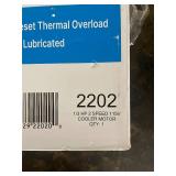 Dial 2202 Evaporative Cooler Motor 1/3 HP 2 Speed 115V
