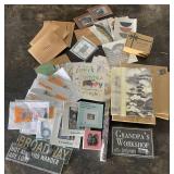 Assorted Home Decor, Photo Frames, Signs, Cards, and Stationery Collection