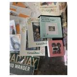 Assorted Home Decor, Photo Frames, Signs, Cards, and Stationery Collection