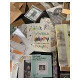 Assorted Home Decor, Photo Frames, Signs, Cards, and Stationery Collection
