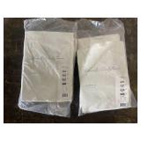Lot of 2 SBP Textiles Sheer Curtain Panels 42x84 Inch Pinch Pleat