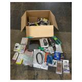 Large Lot of Electronic Accessories and Phone Chargers