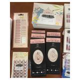 Large Collection of Artificial Nails, Nail Wraps, and Nail Art Supplies