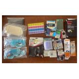 Group of Pain Relief, Supports, Pill Organizers and Medical Supplies