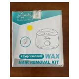 Lansley Professional Wax Hair Removal Kit with Wax Warmer