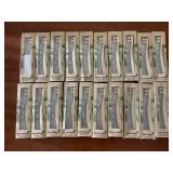 Lot of 20 Herbal Toothbrushes with Replaceable Heads