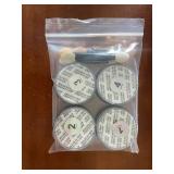 22 ArtDone Chrome Nail Powder Sets with Applicators and 4 Jars