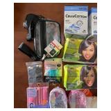 Large Lot of Hair Care and Styling Products and Accessories