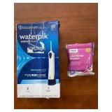 Waterpik Cordless Water Flosser with Tips and Equate Interdental Brushes