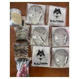 Bulk Collection of Hair Accessories with Mini Elastic Bands, Hair Clips, and Headbands