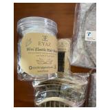 Bulk Collection of Hair Accessories with Mini Elastic Bands, Hair Clips, and Headbands