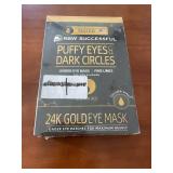 RBW Successful 24K Gold Eye Mask 20 Pairs for Puffy Eyes and Dark Circles