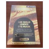 Box of 30 Pairs Crownlux 24K Gold Under Eye Mask
