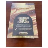 Box of 30 Pairs Crownlux 24K Gold Under Eye Mask
