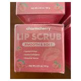 Set of 4 Charmcherry Lip Scrub Smooth & Soft 2.12 oz Unopened