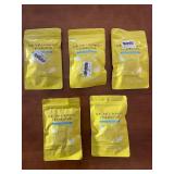 Lot of 5 Kojic Acid & Turmeric Cleansing Pads 60-Count Packs