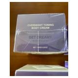 Lot of 8 Sealed Overnight Toning Body Cream Get Dreamy 100g