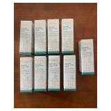 Lot of 9 Biossance Squalane + Phyto-Retinol Serum 30ml Bottles Sealed