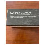 Set of 10 Clipper Guards for Full-Size Hair Clippers