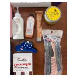 Hair Care and Styling Lot with Color Treatments, Accessories, and Products