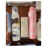 Hair Care and Styling Lot with Color Treatments, Accessories, and Products