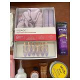 Hair Care and Styling Lot with Color Treatments, Accessories, and Products