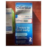 Collection of 3 PureTest UTI Test Strips and Clearblue Pregnancy Tests