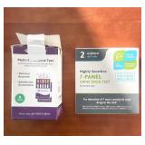 Lot of 2 Home Urine Drug Test Kits - Prime Screen Multi-Panel and Exploro 7-Panel
