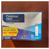 Contour Next Blood Glucose Test Strips Value Pack 70 Count