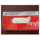 Box of 100 Prime Source Select Small Vinyl Powder Free Disposable Gloves