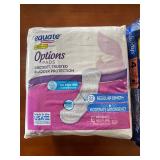 Lot of 2 Packs of Feminine Pads Always Ultra Thin and Equate Options