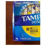 Tampax Pearl Regular Tampon Bundle