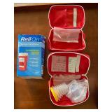 First Aid Kits and ReliOn Sharps Container