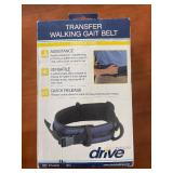 Drive Medical Transfer Walking Gait Belt with Handles