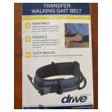 Drive Medical Transfer Walking Gait Belt with Handles